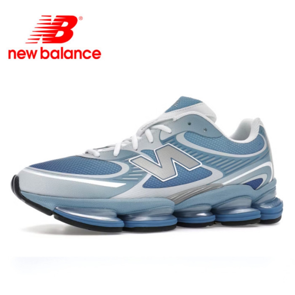 Unisex Women's New Balance Abzorb 2000 Athletic Running Sneaker Blue Still Water